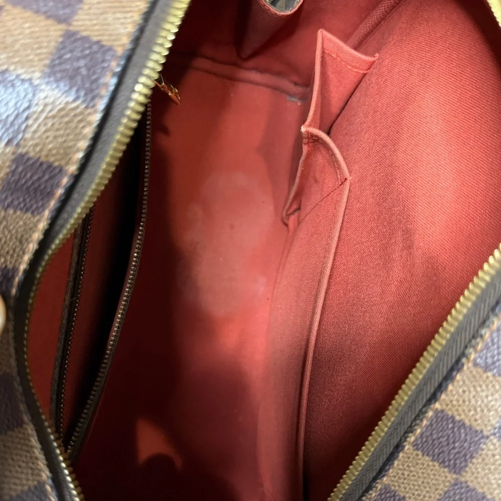 Louis Vuitton Brown Damier Ebene Dome Satchel - Brown - Picture 8 of 14